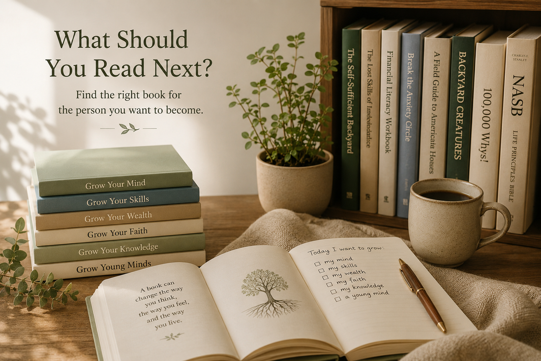 What Should You Read Next? A Simple Guide to Choosing a Book That Helps You Grow 📚🌱