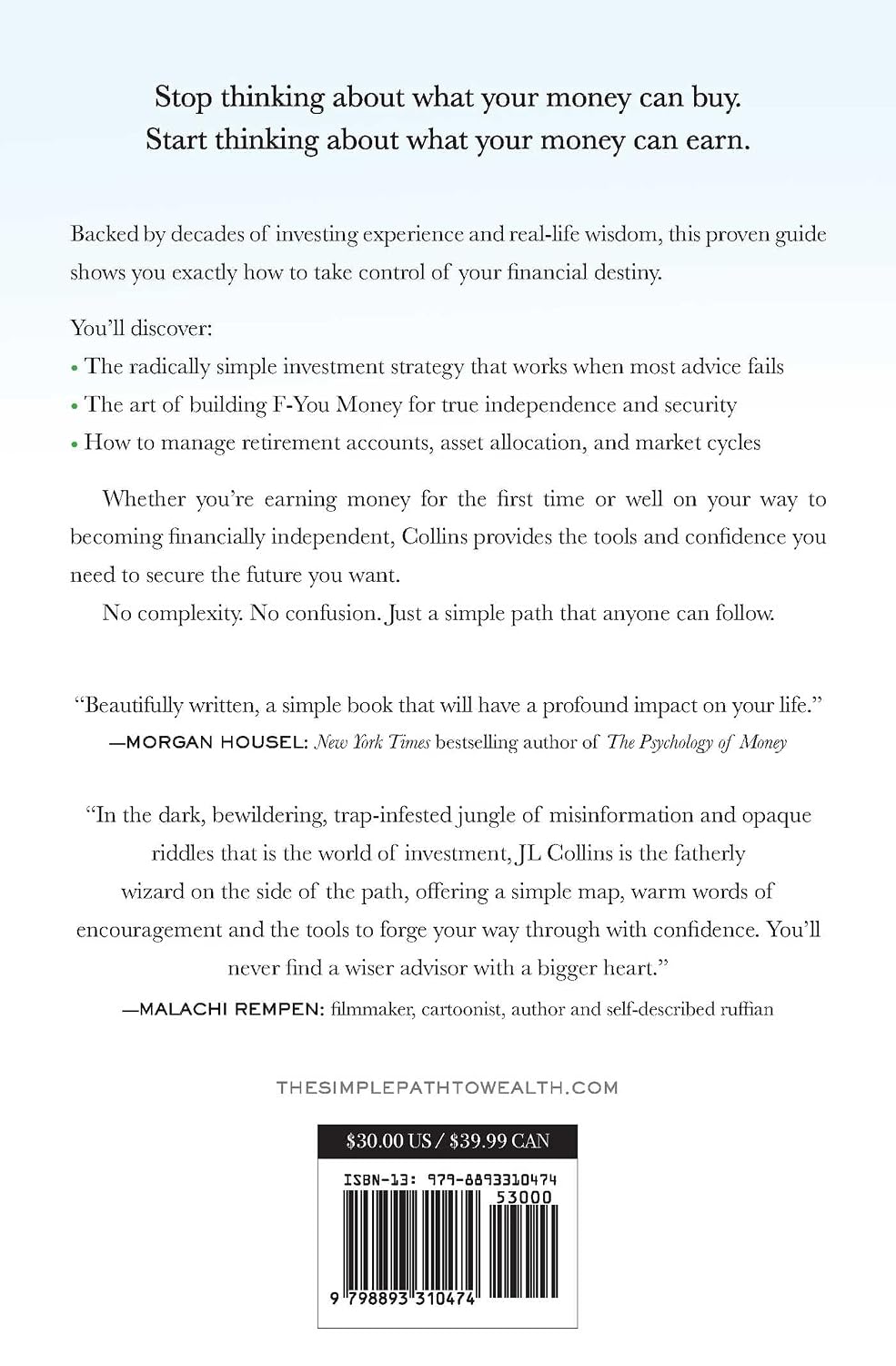 The Simple Path to Wealth