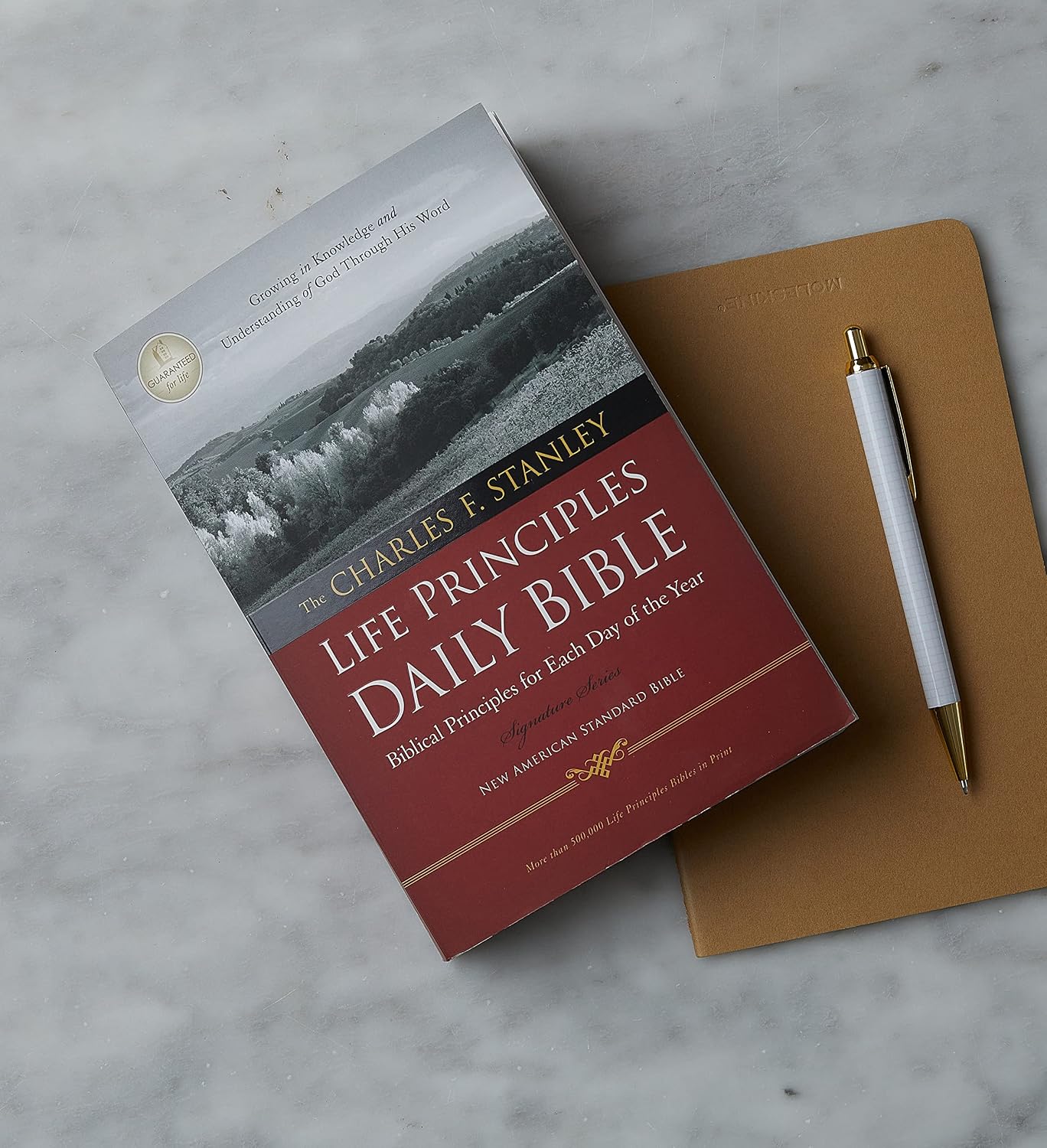 NASB, Charles F. Stanley Life Principles Daily Bible
