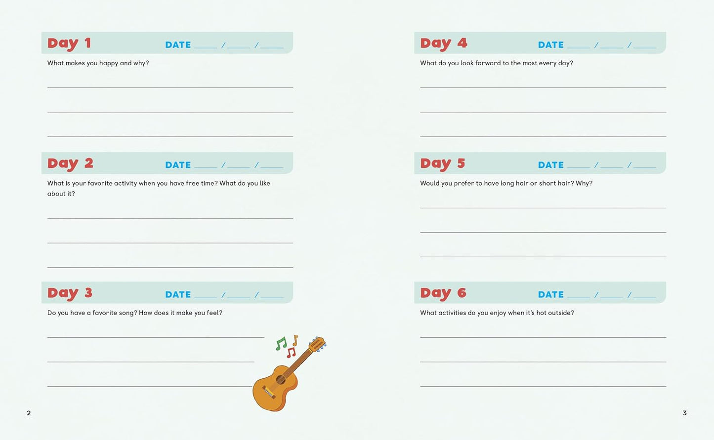 One Question a Day Journal for Kids: 365 Days All About Me