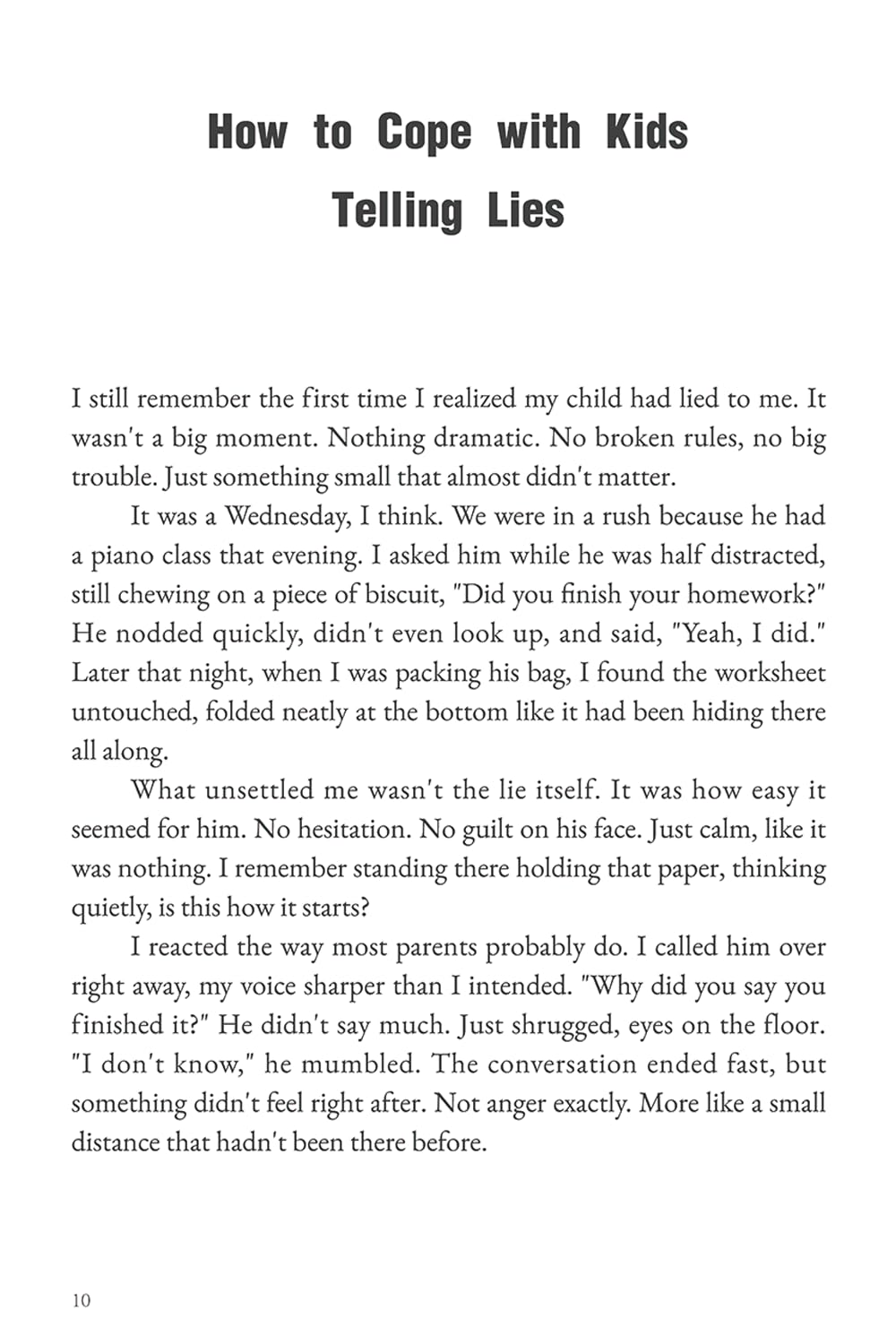 The Parent You Aspire to Be: Your Child Isn't the Problem